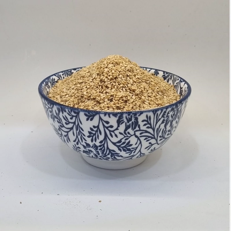 کنجد ایرانی  پوست کنده و دو آتیشه 500گرمی