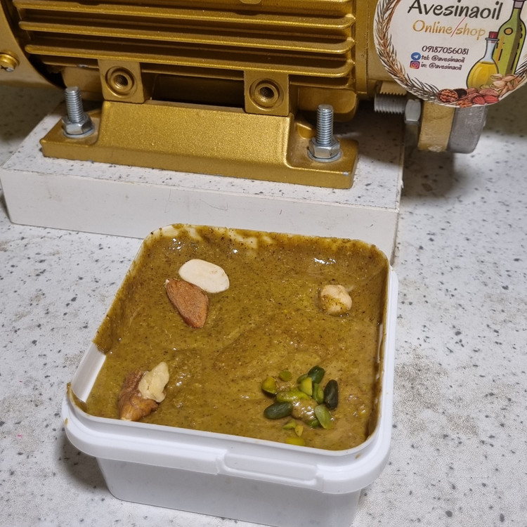 کره میکس 4مغز پسته،فندق بادام،گردو