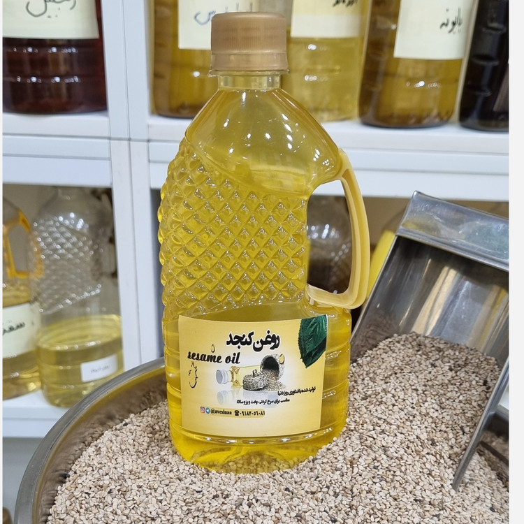 روغن کنجد نیم لیتری اوسینا