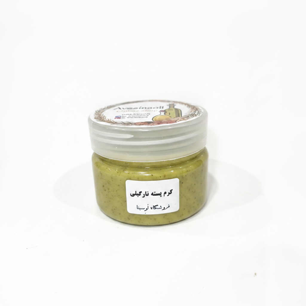 کره نارگیل پسته ای 150 گرمی اوسینا
