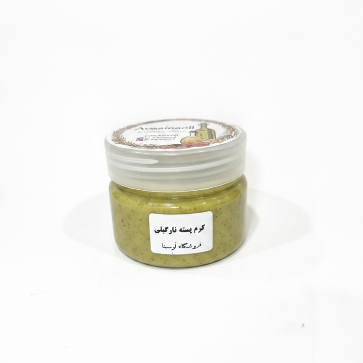 کره نارگیل پسته ای 150 گرمی اوسینا